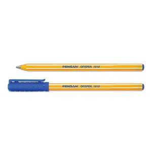 Pensan Office Pen 1010, Ink Color: Blue