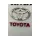 Eha Lazer Toyota Logo 3D Duvar Dekoru