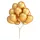 Metalik Balon Gold 10 Adet