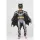 Batman Kaslı Çocuk Siyah Pelerinli Maskeli Yarasa Adam Kaslı Kostümü
