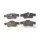 MERCEDES E CLASS- W211- 03/06 ARKA FREN BALATASI (DİSK) (140,2X57,4X15,7/141,4X59,4X15,7)(BRAMAX) MERCEDES E CLASS- W211- 03/06 ARKA FREN BALATASI (DİSK) (140,2X57,4X15,7/141,4X59,4X15,7)(BRAMAX)