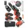 Böhre 58VF 5AH 6'' 20 cm Pala Dark Red Şarjlı Çift Akülü Mini Zincirli Budama Testere Makinesi Böhre 58VF 5AH 6'' 20 cm Pala Dark Red Şarjlı Çift Akülü Mini Zincirli Budama Testere Makinesi