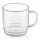 GastroCups GC-04 Polikarbonat Kulplu Bardak, 250 ml, Şeffaf GastroCups GC-04 Polikarbonat Kulplu Bardak, 250 ml, Şeffaf