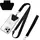OUTXE Telefon Kordonu, Color: White OUTXE Telefon Kordonu, Color: White