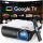 HAPPRUN  WiFi ve Bluetooth'lu Google TV Projektörü HAPPRUN  WiFi ve Bluetooth'lu Google TV Projektörü