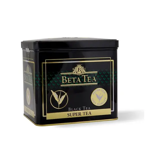 Beta Super Tea Metal Ambalaj 500 Gr (Seylan Çayı - Ceylon Tea)