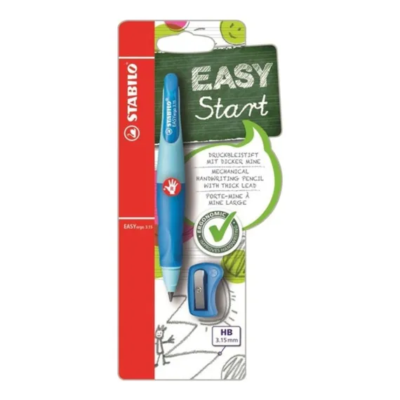 Stabilo Easyergo Mavi 3,15MM Sağ Blister Stabilo