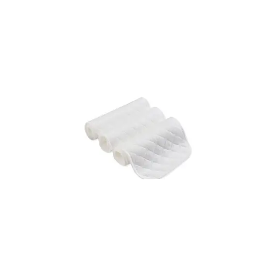 Junjue Bebek Bezi Pedi/bebek Malzemeleri/saf Pamuklu Yıkanabilir (3'lü Paket) 