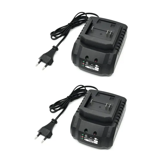 Humble Lityum 18V 21V Için 2x Şarj Cihazı Akülü Matkap Açılı Taşlama Elektrikli Üfleyici Elektrikli El Aletleri Için Geçerlidir Ab Tak 