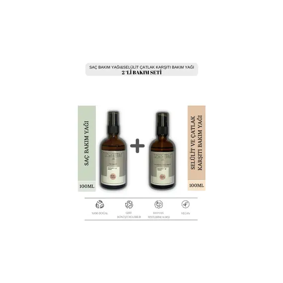 Purelab Oils Vücut Ve Saç Nemlendirici Bakım Seti