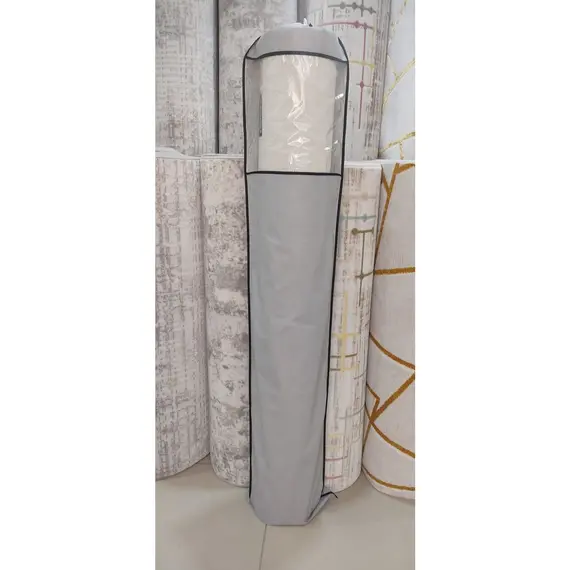 Halı  Kılıf - Hurç, 4 M² Halı Için 180x40 Cm, Pvc Pencereli Halı Saklama Ve Taşıma Torbası, Halı Ambalajı