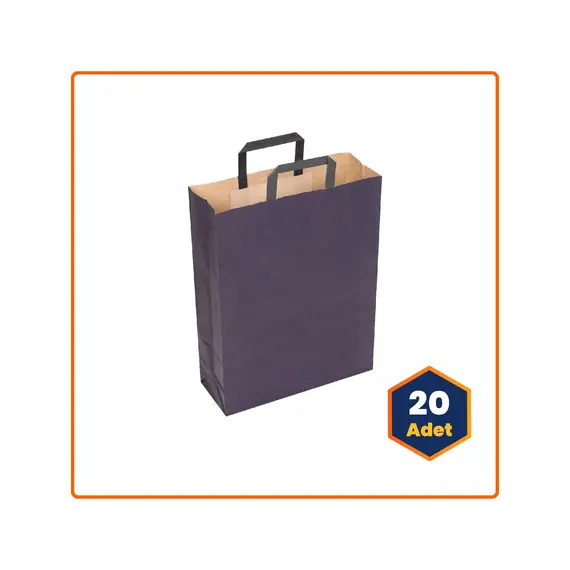 Içten Saplı Baskısız Lacivert 80 Gr 32x12x42 Cm 20 Adet