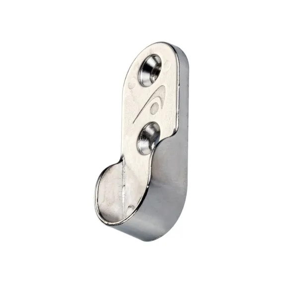 Ayder Mobilya Aksesuarları Oval Askı Flanşı Düz Çinko 15 x 29 ( 2 Adet )