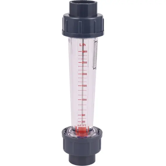 Decisive Lzs-25 Akış Ölçer Plastik Boru Tipi 300-3000L/H Su Rotametre Sıvı Debimetre Kimyasal Işık Için Ölçme Araçları (Yurt Dışından)
