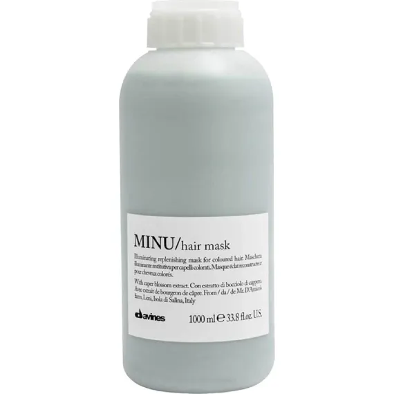 Davines Minu Hair Mask Boyali Saçlar İçin Koruyucu Saç Maskesi 1000ml