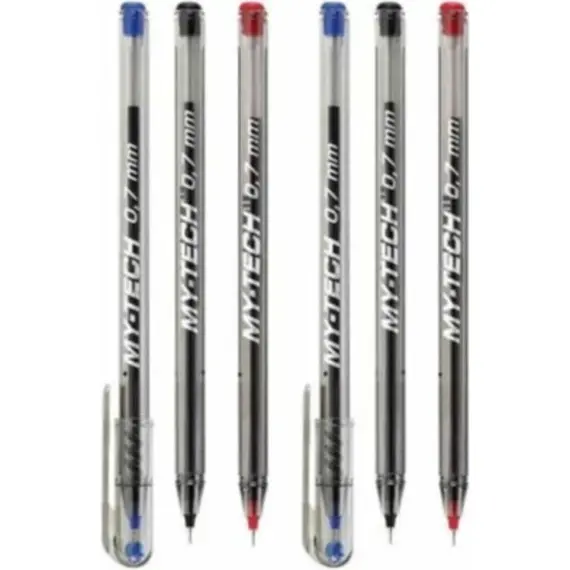 Pensan My-Tech Tükenmez Kalem 0.7 mm 6’lı 3 Farklı Renk