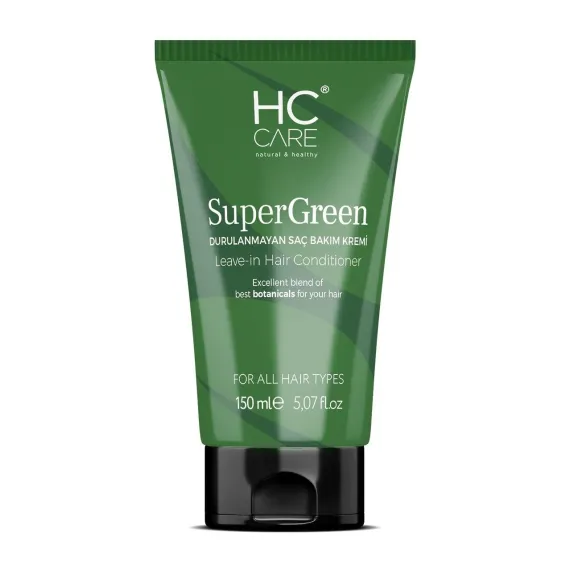 HC Care Super Green Durulanmayan Saç Bakım Kremi - 150 ml