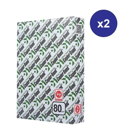 Ve-Ge Copier Bond A4 80 G/m² 1.000 Ad Fotokopi Kağıdı (2'li Paket)