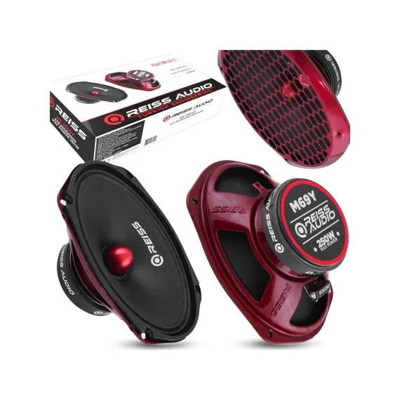 Magicvoice Oto Mıdrange Oval 6x9 250W 2 Adet Reıss Audıo RS-M69Y