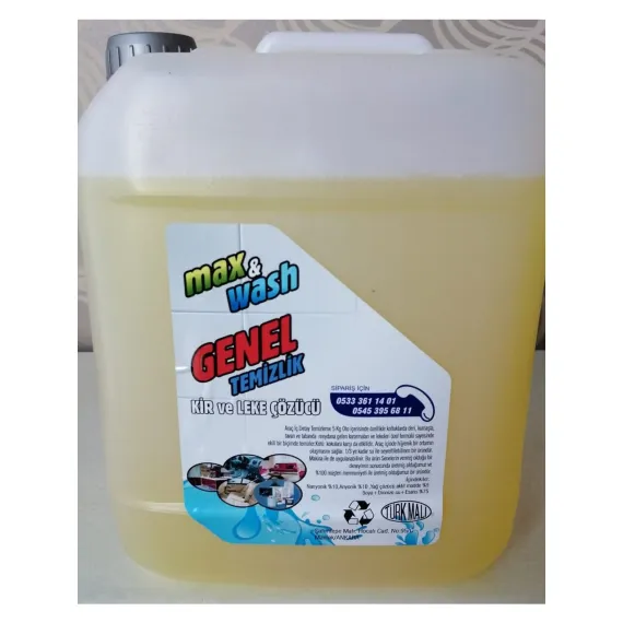 Max&wash 20 Kg. Genel Temizlik ve Döşeme Temizleyici