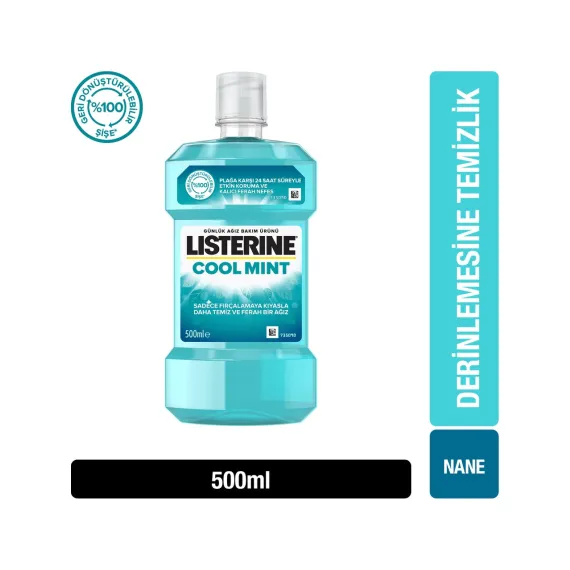 Listerine Cool Mint Ağız Bakım Suyu 500 Ml