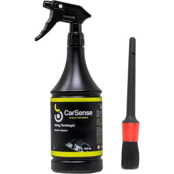 Carsense Detay Temizleyici Araç Içi Temizleyici 1000 ml + Detay Fırçası Hediyeli