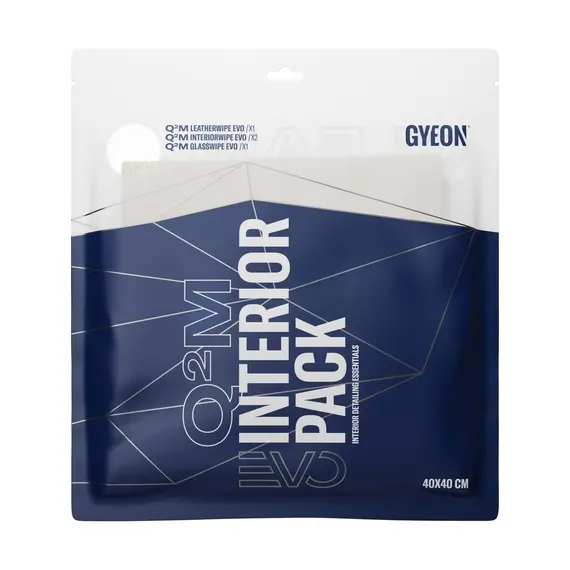 Gyeon Q²m Interiorpack Evo Iç Aksam Mikrofiber Detaylı Temizlik Bezi Seti 4'lü Paket - 40X40 cm