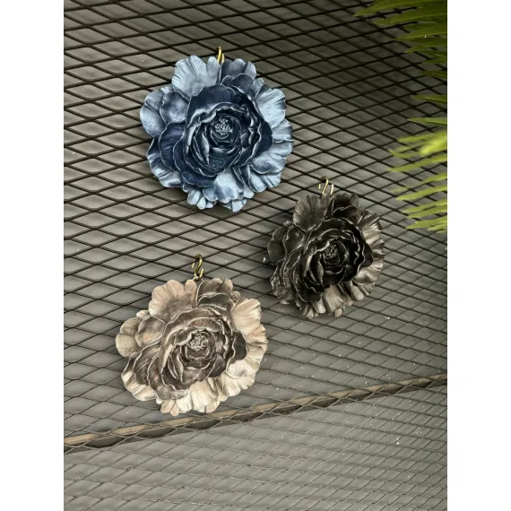 Tasarım H Moda Dekoratif Üçlü Tabak Dekor No:9
