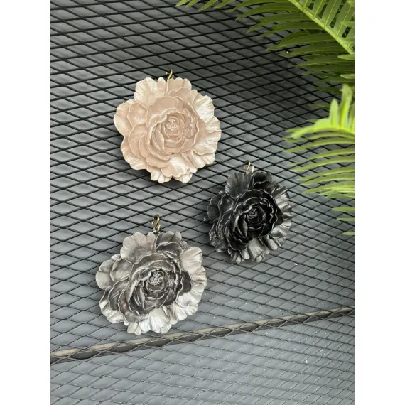 Tasarım H Moda Dekoratif Üçlü Tabak Dekor No:8