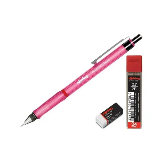 Rotring Visuclick Uçlu Kalem Seti Uç Ve Silgi Hediyeli