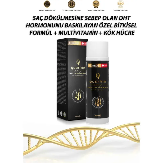 Dr. Sammy's Quarine Dökülmelere Karşı Bitkisel Kök Hücre Ekstratları Içeren Onarıcı Saç Şampuanı 250ML