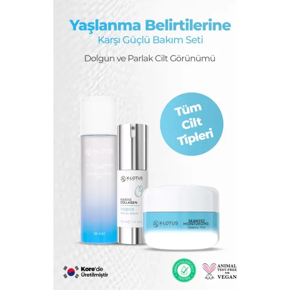  Yaşlılık Belirtilerine Karşı Güçlü Bakım Seti