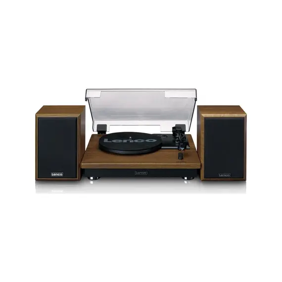 Lenco LS-100 WD Bluetoothlu Hoparlörlü Ahşap Pikap Plak Çalar
