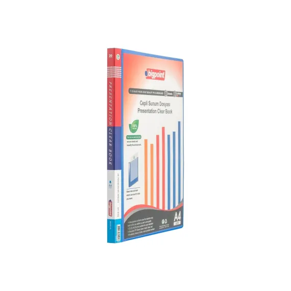 Bigpoint Bp209-35 Sunum Dosyası Ceplı 20 Lı Mavı