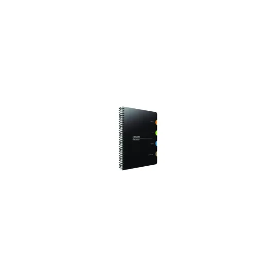 Gıpta Quadro Spiralli  4 Seperatörlü PP Kapak 17*24 -150 YP Çizgili