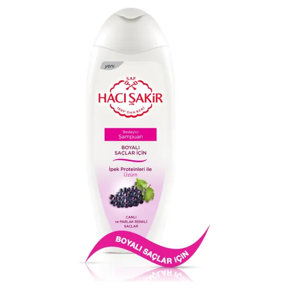 Hacı Şakir Şampuan Üzüm-Boyalı Saçlar 500 ml