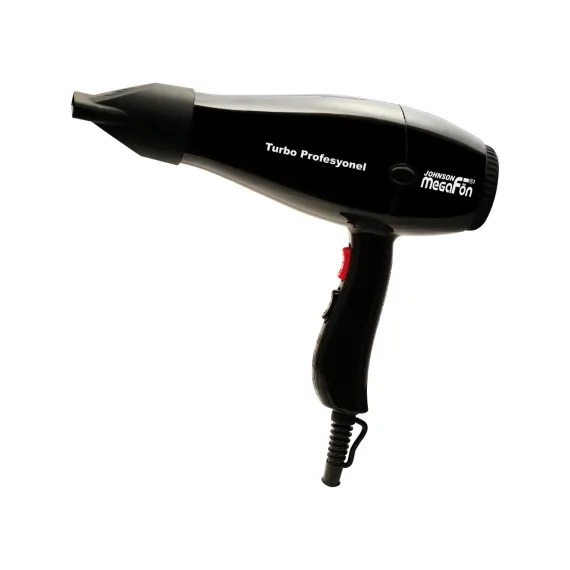 Johnson Megafön Turbo Profesyonel 3500 - 2400W Kuaför Tipi Saç Kurutma / Fön Makinesi
