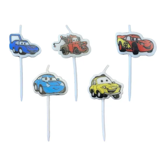 Mum - Pasta Mumu - Doğum Günü - Car's - Arabalar - 5 Adet