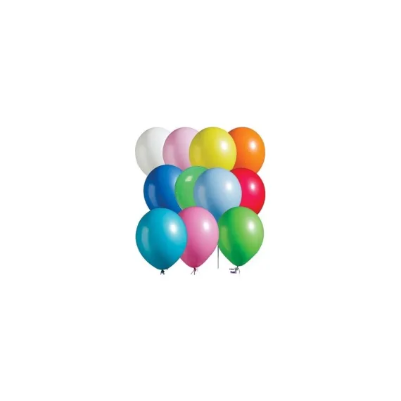 75 Adet Renkli Balon Parti Doğum Günü Kutlama Özel Günler Karışık Renkli Balon