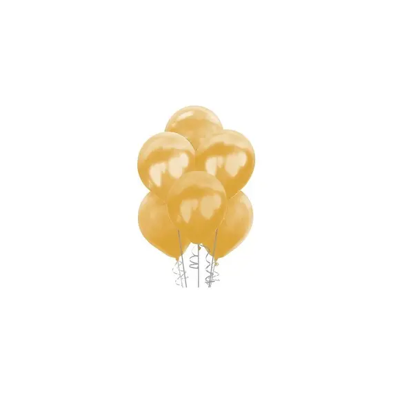 12 Inç Metalik Gold Balon 25'li