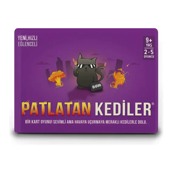 Kart Oyunu Kutu Oyunu Eğlenceli Parti Oyunu Arkadaş Oyunu Orijinal Versiyon
