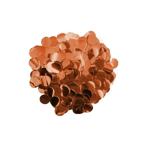 Balon Pulu Metalize Pul Konfeti Rose Gold