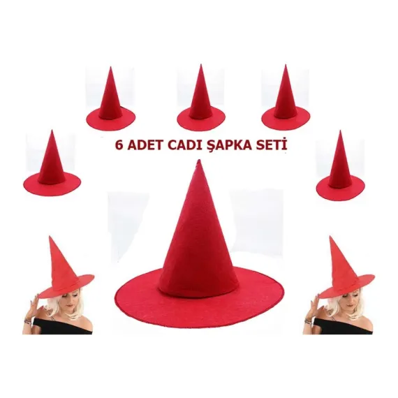 2.kalite Polyester Çocuk Fötr Gösteri Şapkası Fuşya Pembe Renk 4-5 Yaş