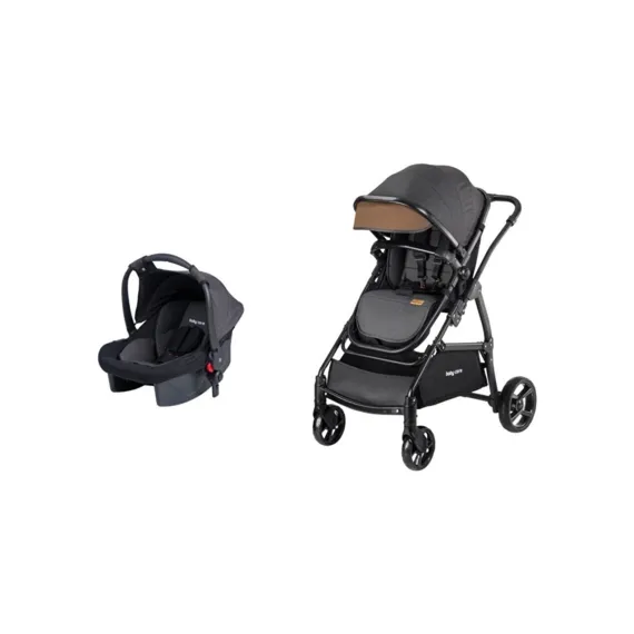 Baby Care Siyah BC-310 Safari Trio Travel Bebek Arabası PUSET8698943146309