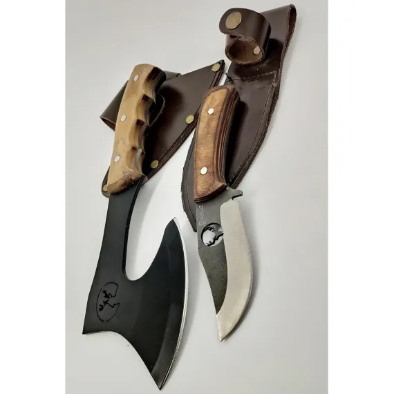 Deer Set Outdoor Kamp Balta Nacak Paslanmaz Çelik Outdoor Çakı