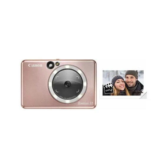 Zoemini S2 Rose Gold Şipşak Fotoğraf Makinesi