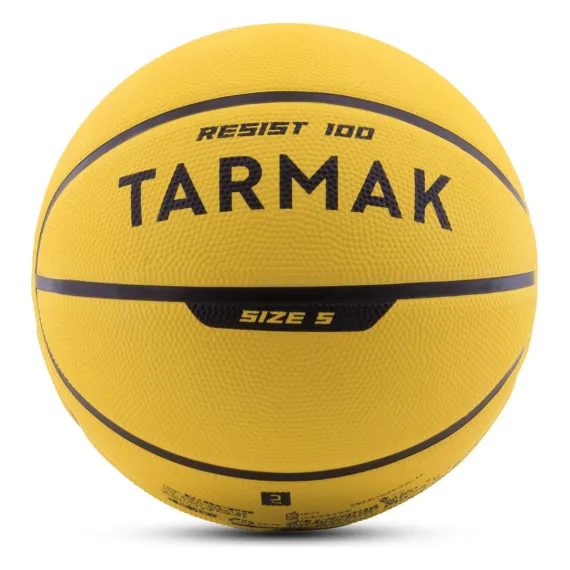 Tarmak Basketbol Topu - 5 Numara - Sarı - R100