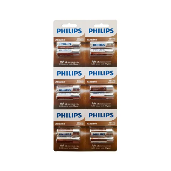 LR6A12S 10 Alkaline Pil Aa 12'lİ