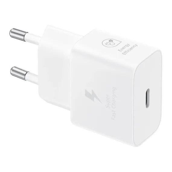 EP-T2510N 25W Type-C Hızlı Şarj Adaptörü Beyaz Samsung Türkiye Garantili