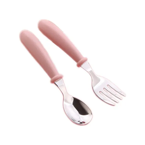 Scentu Bebek Çatal Bıçak Takımı Çocuk Sofra Takımı Çatal Bıçak Takımı Bebek Maması Besleme Kaşığı Çatal Gereçleri Üç Stil Isteğe Bağlı Yeni Çocuk   